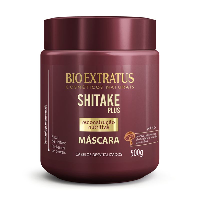 Bio Extratus - Vamos combinar: um cabelo hidratado é muito mais lindo, né  meninas? Para ajudá-las nessa missão, contamos com a Máscara de Hidratação  Nutritiva Shitake Plus, que oferece os principais nutrientes