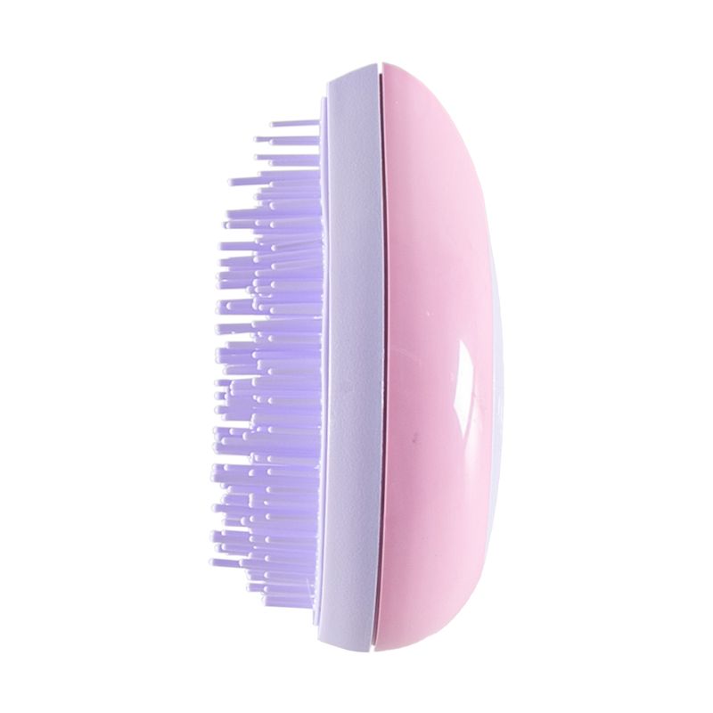 Michel Mercier Pack And Go Detangler – Mini-Entwirrbürste Für Dickes Haar, Mit Kopfhautmassage, Turkis-rosa