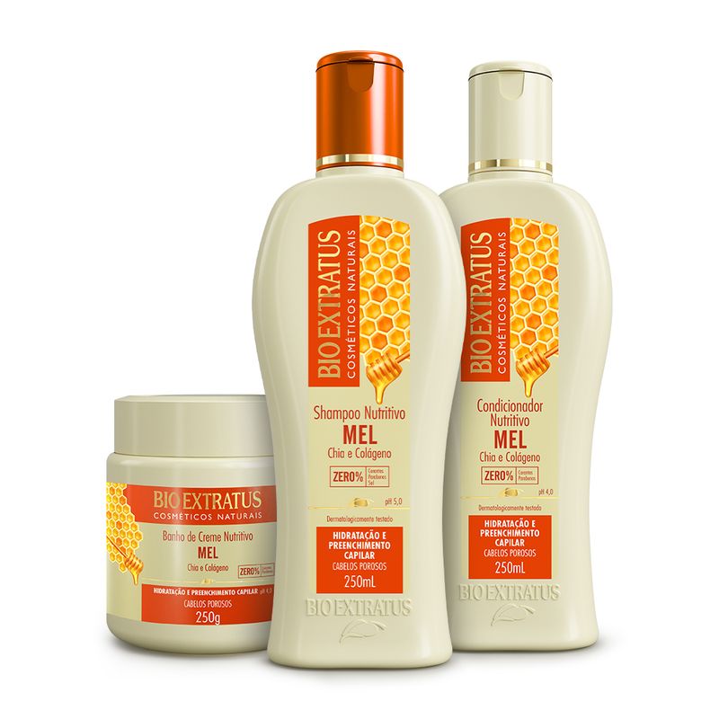 Kit-Mel--250mLg--Shampoo-Condicionador-e-Banho-de-Creme