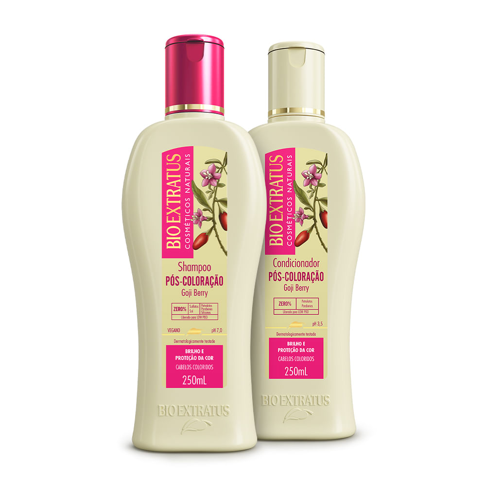 Kit Pós-Coloração (250mL) Shampoo e Condicionador