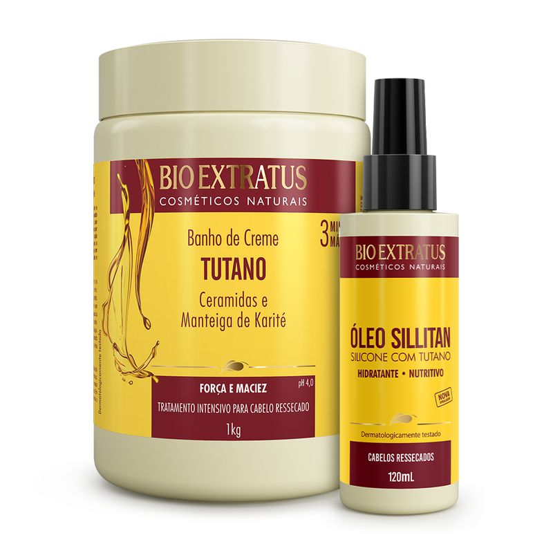 Kit Bio Extratus Tutano Sillitan Cachos