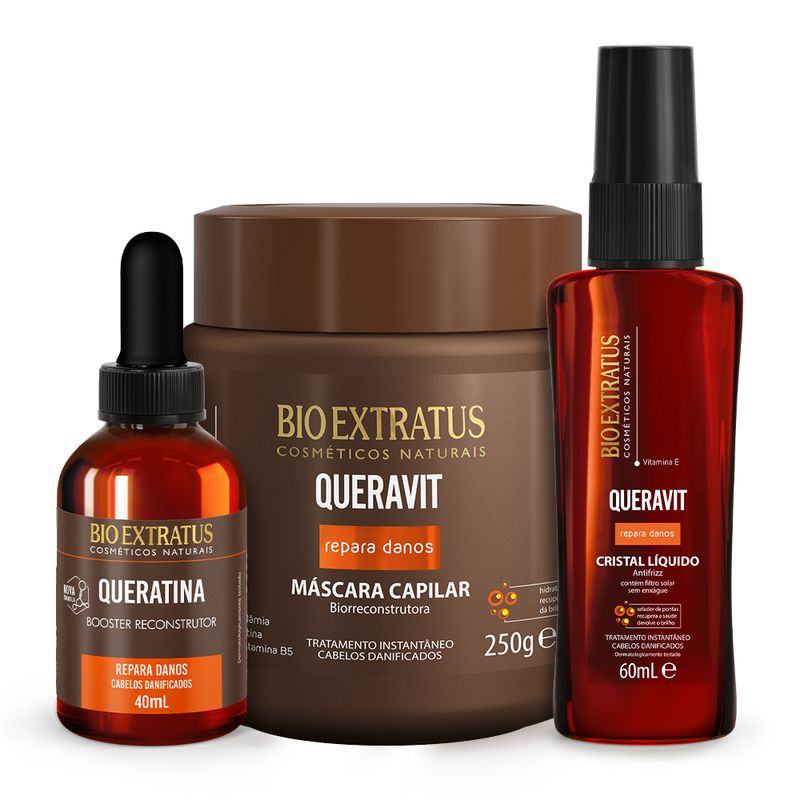 Kit-Queravit-250g-Mascara-e-Booster-e-Cristal-Liquido