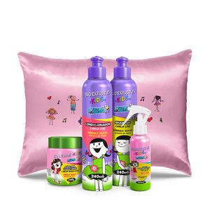 Kit Antifrizz Kids Cabelo Liso