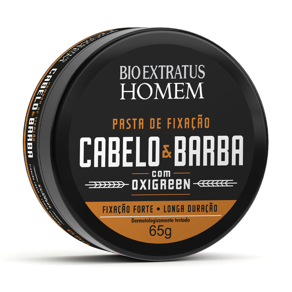 パブロ・ピカソ、【DEUX TETES D'HOMMES DE PROFIL】 Pasta de Fixação Homem Cabelo e Barba 65g - Bio Extratus